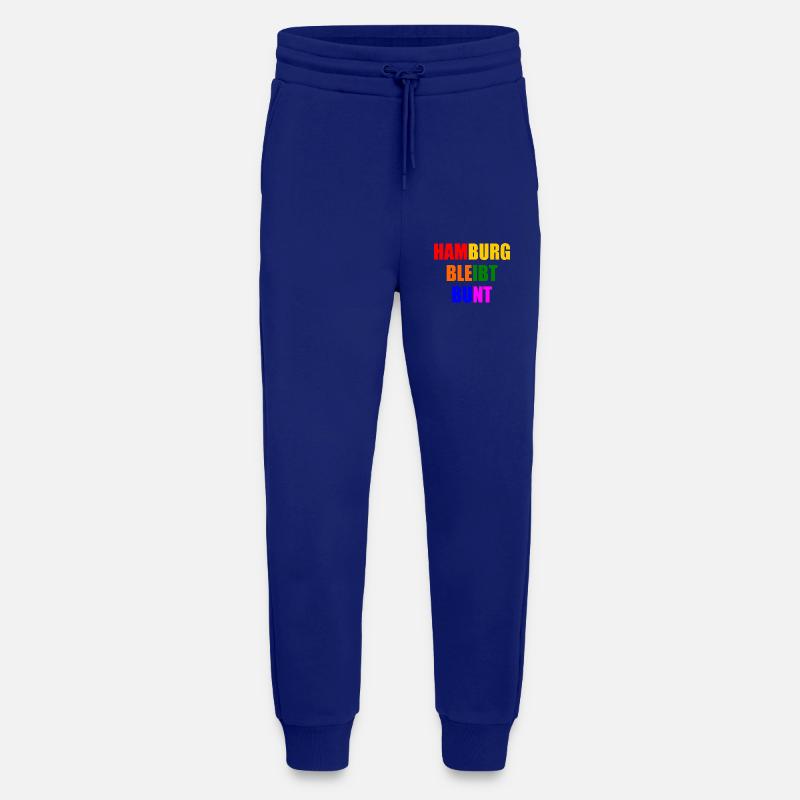 hamburg bleibt bunt - Jogginghose - made by SPREAD - Iconic Blue