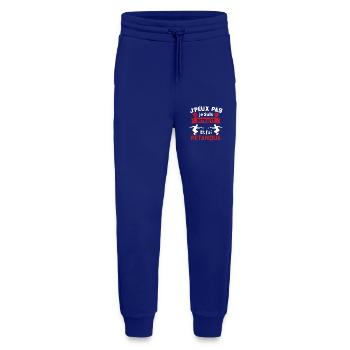 J'peux pas je suis Retraité et j'ai Pétanque - Pantalon de jogging bio décontracté fabriqué en UE - Iconic Blue - Devant