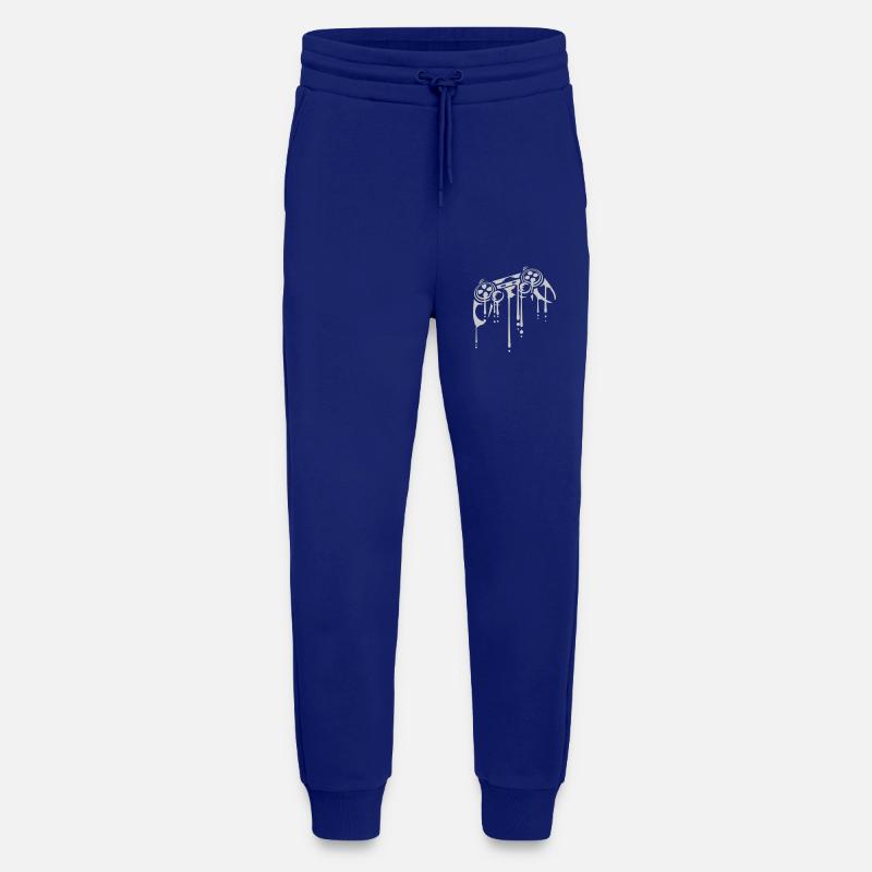 Drops Controller Retro Graffiti - Jogging Pants - made by SPREAD  - Iconic Blue