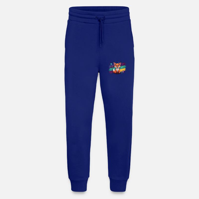 Fox - Illustration - Jogging Pants - made by SPREAD  - Iconic Blue