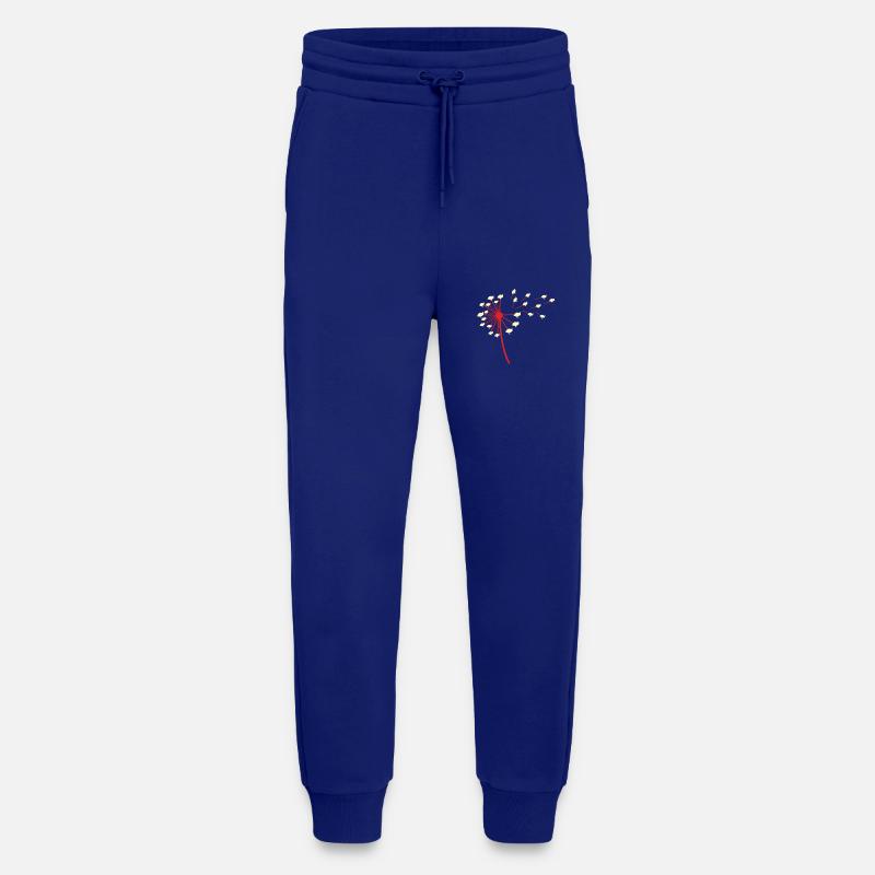 Hühner Hahn Perlhuhn - Jogginghose - made by SPREAD - Iconic Blue
