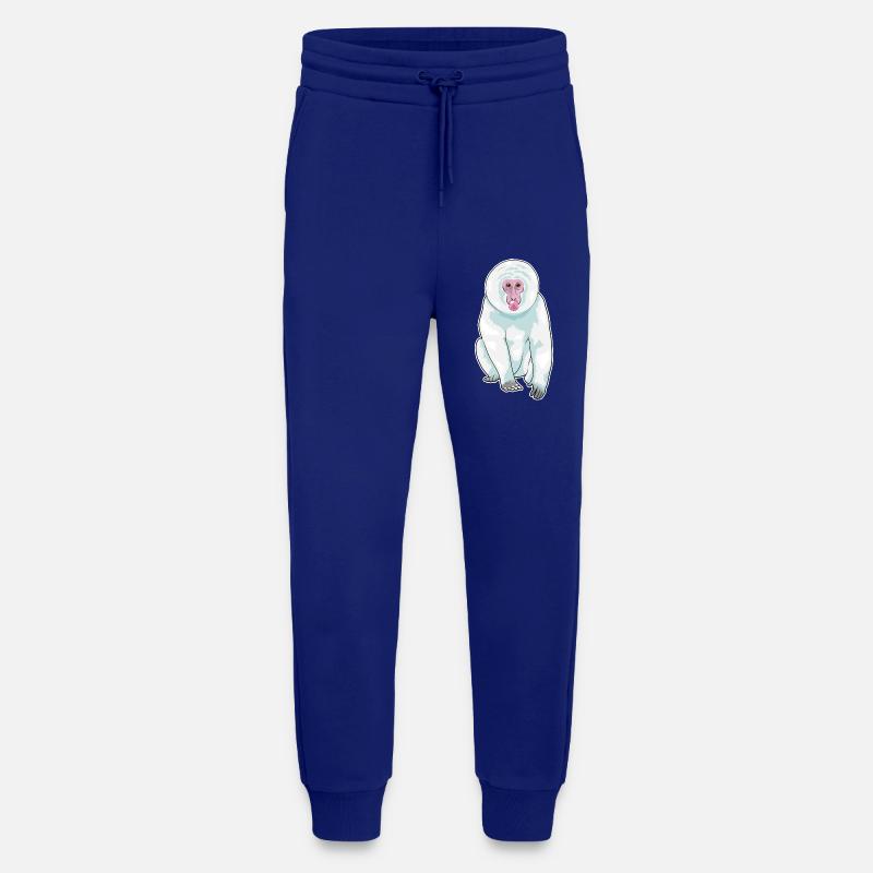 Monkey Chewing Gum - Jogging Pants - made by SPREAD  - Iconic Blue