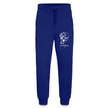 Rottweiler Papa Chien Chien Rottie Wilsigns - Pantalon de jogging bio décontracté fabriqué en UE - Iconic Blue - Devant
