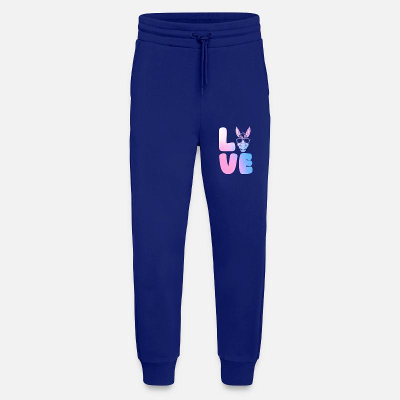 Âne - Pantalon de jogging bio décontracté fabriqué en UE - Iconic Blue