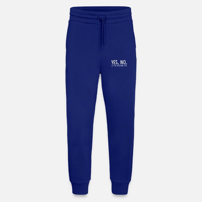 Overthinker Overthinking - Jogging Pants - made by SPREAD  - Iconic Blue