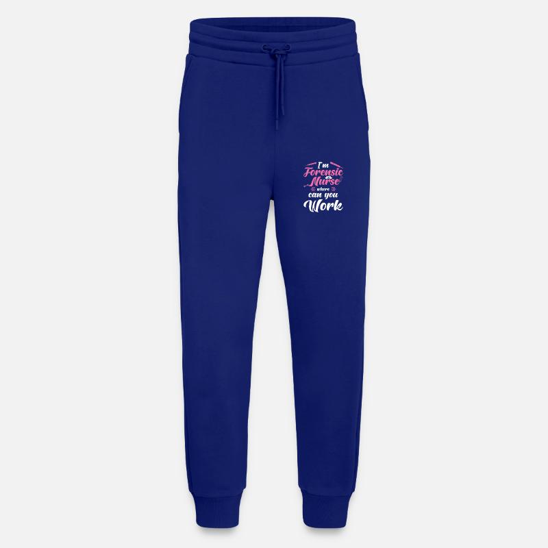 Forensic Nurse - Jogging Pants - made by SPREAD  - Iconic Blue