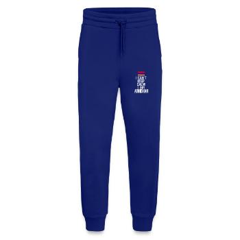 Je ne peux pas rester calme Je suis arménien - Pantalon de jogging bio décontracté fabriqué en UE - Iconic Blue - Devant