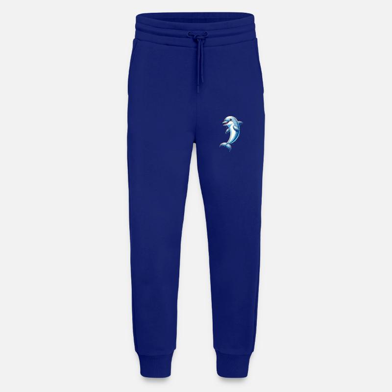 Delfin-Ozean - Jogginghose - made by SPREAD - Iconic Blue