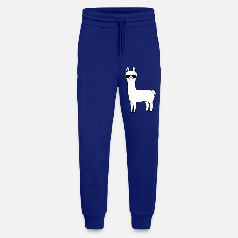 Cool Sonnenbrille Alpaka - Jogginghose - made by SPREAD - Iconic Blue