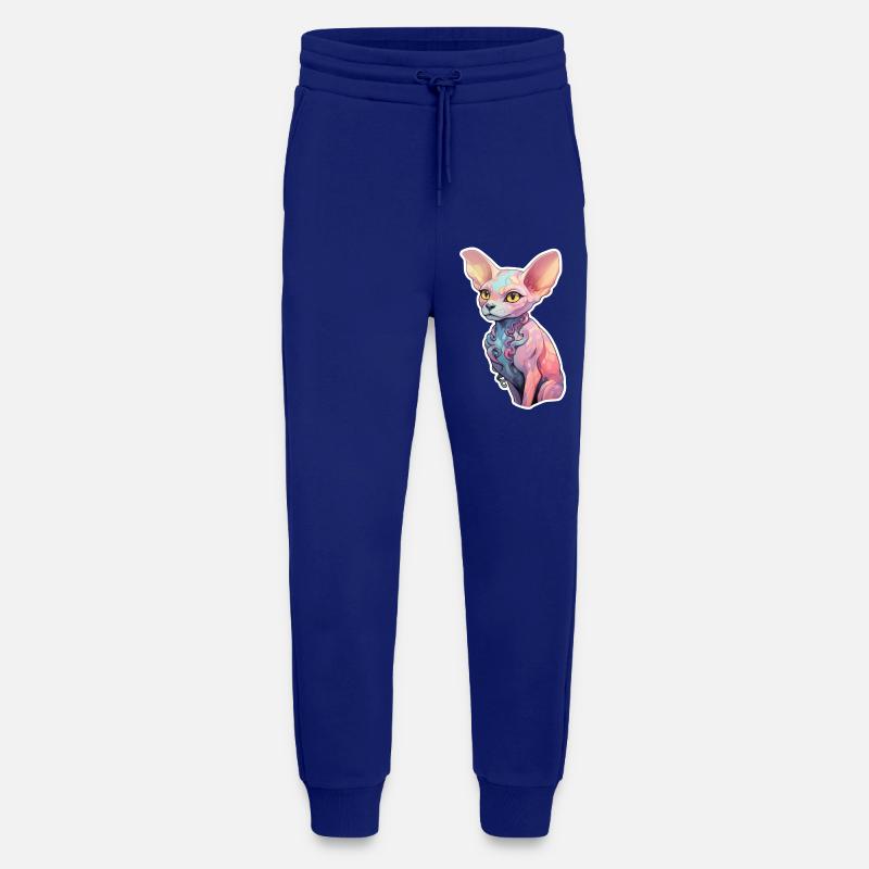 Sphinx-Katze - Jogginghose - made by SPREAD - Iconic Blue