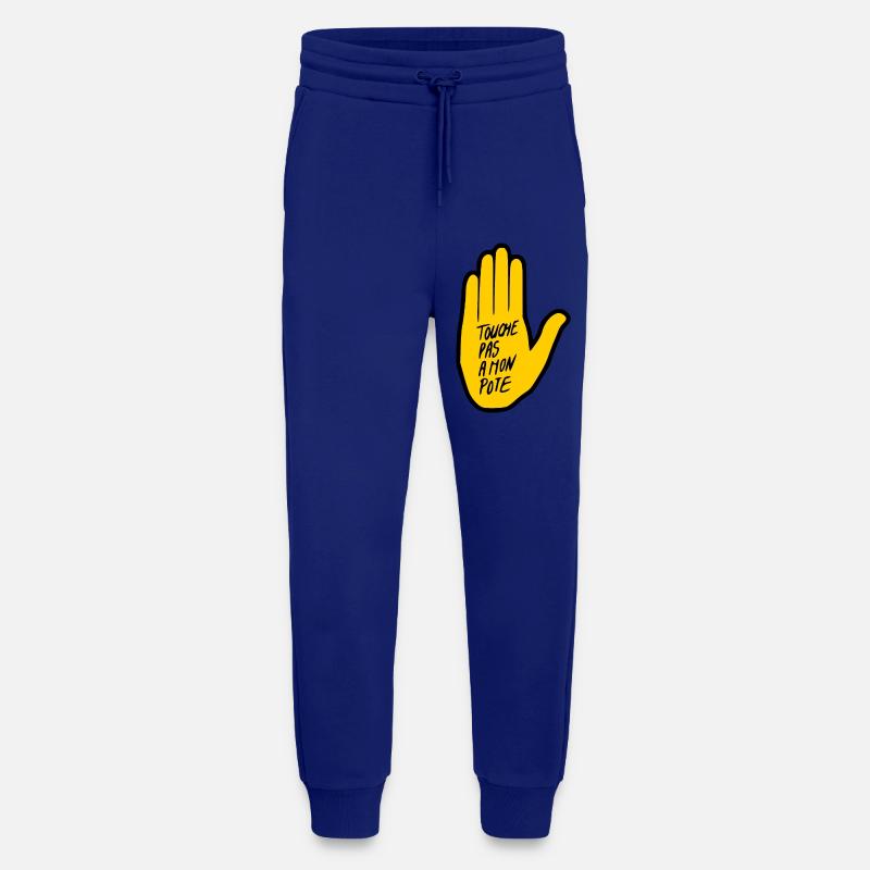 Don't touch my buddy - Jogging Pants - made by SPREAD  - Iconic Blue