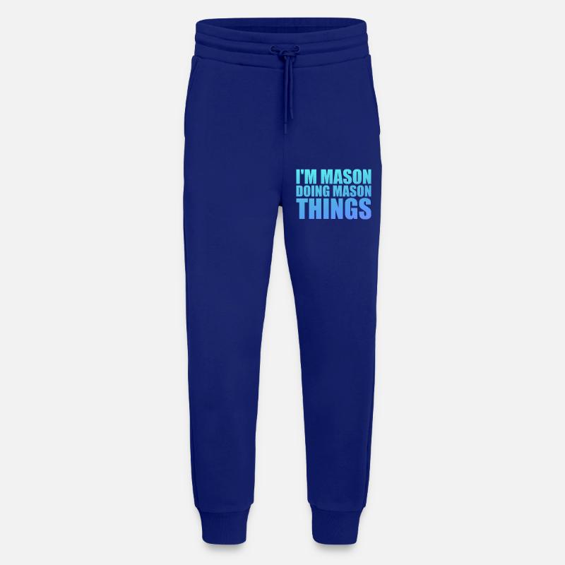 I'm Mason Doing Mason Things - Jogging Pants - made by SPREAD - Iconic Blue