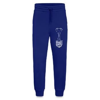 Lamp with defective glass bulb - Jogging Pants - made by SPREAD  - Iconic Blue - Front