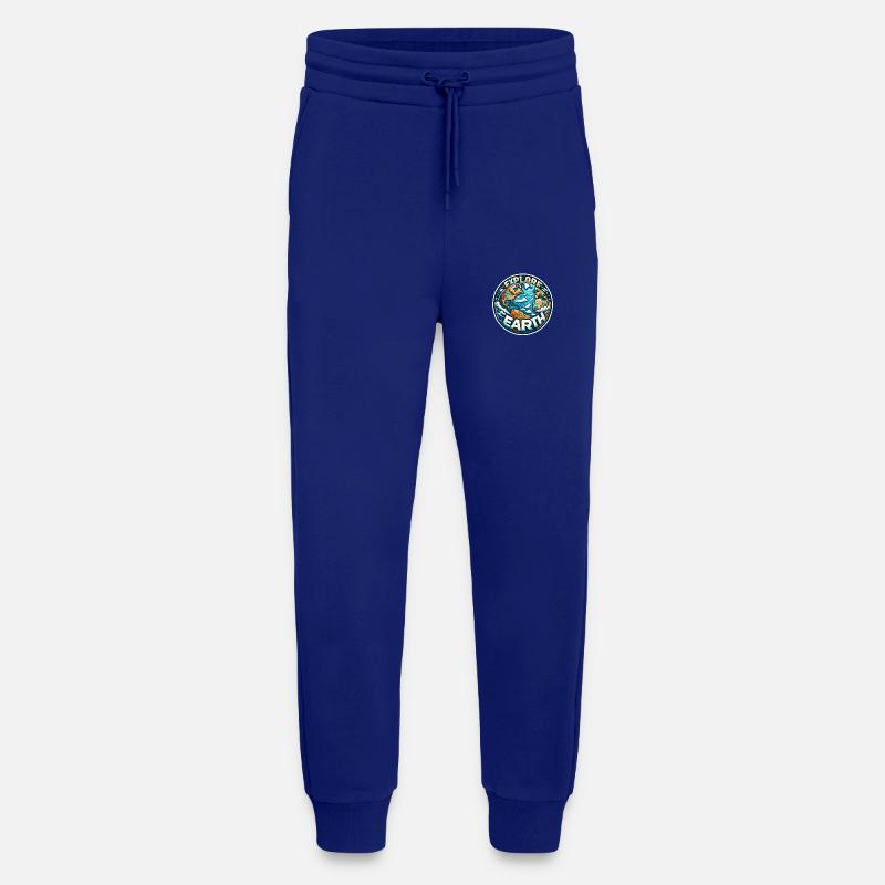 Explore Earth - Erde Illustration - Jogginghose - made by SPREAD - Iconic Blue