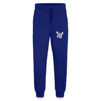 Mignon Chauve-souris Bébé Enfants Crayon Croquis - Pantalon de jogging bio décontracté fabriqué en UE - Iconic Blue - Devant