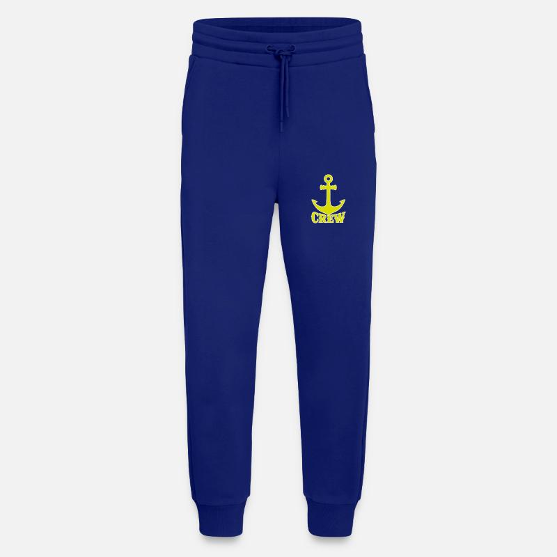 Anchor Crew Logo - Jogging Pants - made by SPREAD  - Iconic Blue