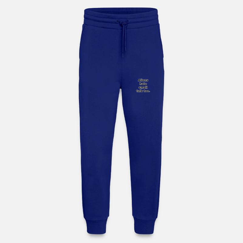 Aliens Hate Small Talk - Jogging Pants - made by SPREAD - Iconic Blue