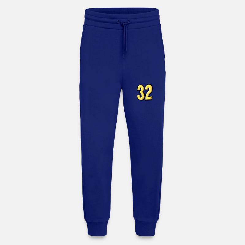 32 Number Comic - Jogging Pants - made by SPREAD  - Iconic Blue