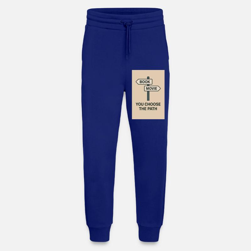 Choosing a path - Jogging Pants - made by SPREAD  - Iconic Blue
