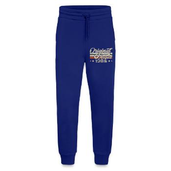 Août 1986 Anniversaire Août 1986 - Original 1986 - Pantalon de jogging bio décontracté fabriqué en UE - Iconic Blue - Devant
