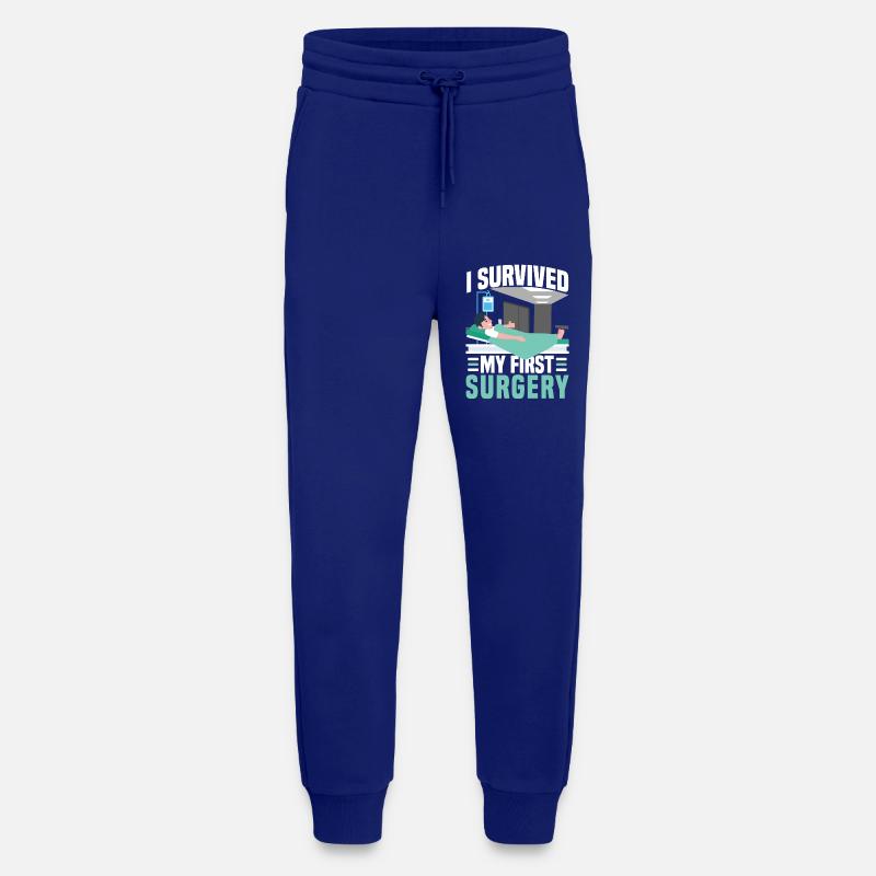 Surgical Surgery Surgery PAtient - Jogging Pants - made by SPREAD - Iconic Blue