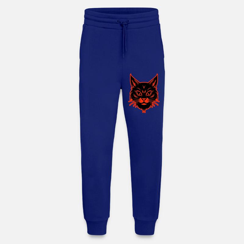 Katze Kopf - Jogginghose - made by SPREAD - Iconic Blue