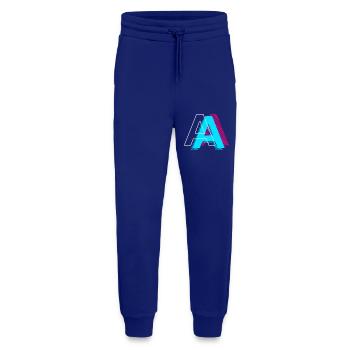 Pop Art Buchstabe A Geschenk - Jogginghose - made by SPREAD - Iconic Blue - Vorne