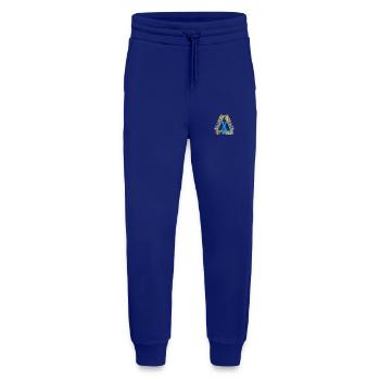 E 201 x - Pantalon de jogging bio décontracté fabriqué en UE - Iconic Blue - Devant