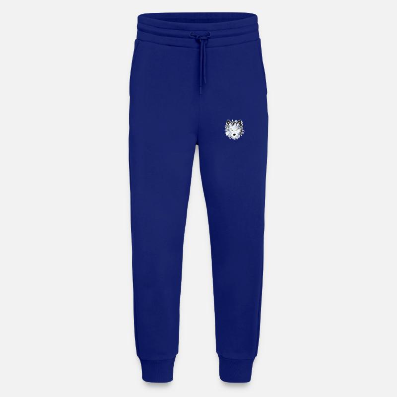 Wolf - Illustration - Jogginghose - made by SPREAD - Iconic Blue