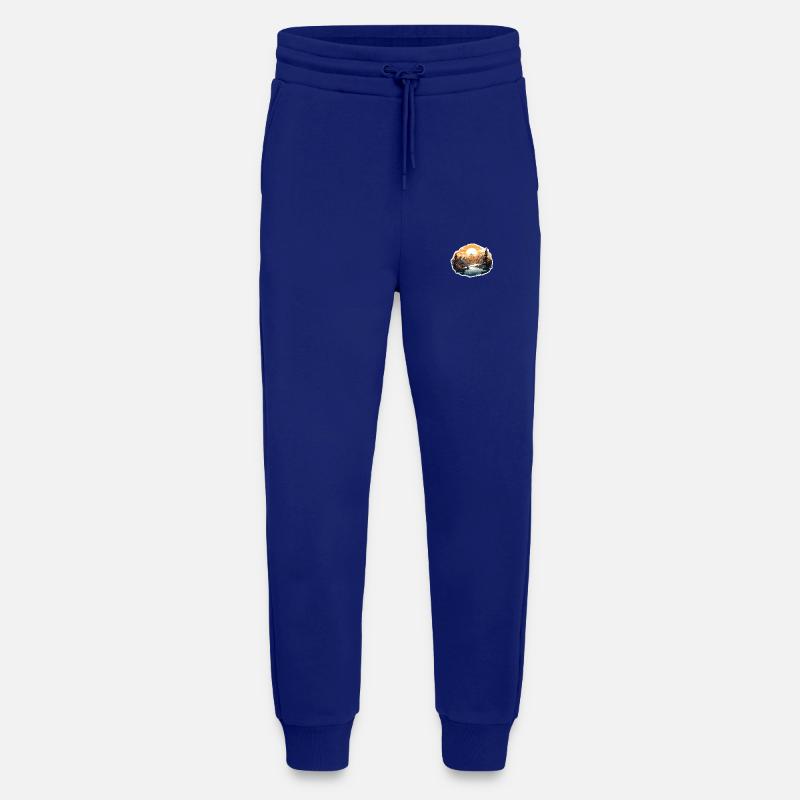 Landschaft - Illustration - Jogginghose - made by SPREAD - Iconic Blue