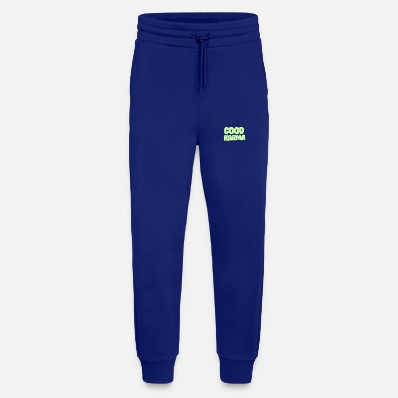 Good Karma light green - Jogginghose - made by SPREAD - Iconic Blue