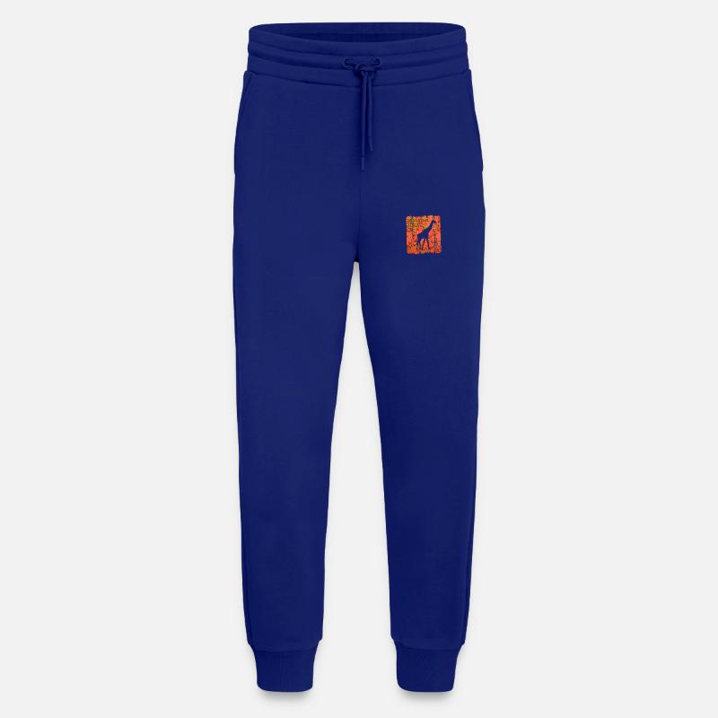 giraffe e 213 - Jogging Pants - made by SPREAD  - Iconic Blue