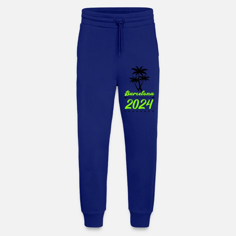 Barcelona 2024 - Jogging Pants - made by SPREAD  - Iconic Blue