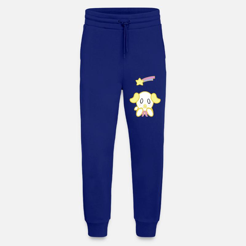 KawaiiDOGGOS - Tirage « Shooting Star » de Twinkle - Pantalon de jogging bio décontracté fabriqué en UE - Iconic Blue