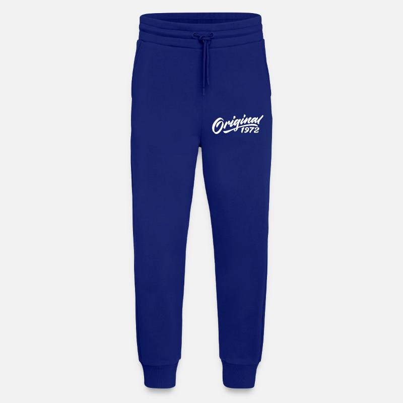Original 1972 Geburtstagsgeschenk 1972 - Jogginghose - made by SPREAD - Iconic Blue