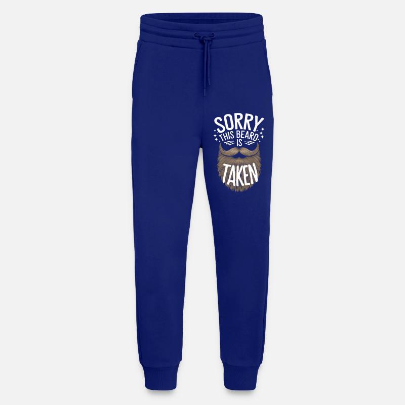 Bart Schnurrbart Bärtige Männer - Jogginghose - made by SPREAD - Iconic Blue