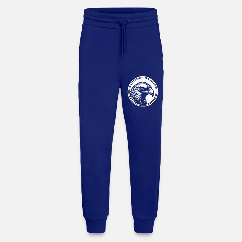 Eagle Eagle Head - Jogging Pants - made by SPREAD  - Iconic Blue