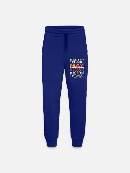 Birthday May 1966 - May 1966 - Jogging Pants - made by SPREAD - Iconic Blue
