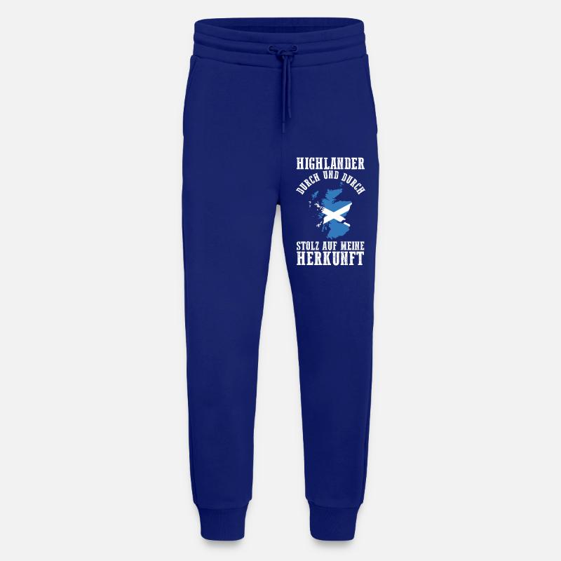 Scots Scottish Scotland - Jogging Pants - made by SPREAD  - Iconic Blue