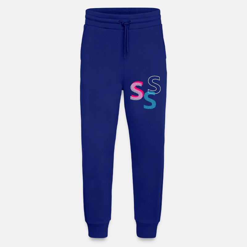 S Initial - Jogginghose - made by SPREAD - Iconic Blue