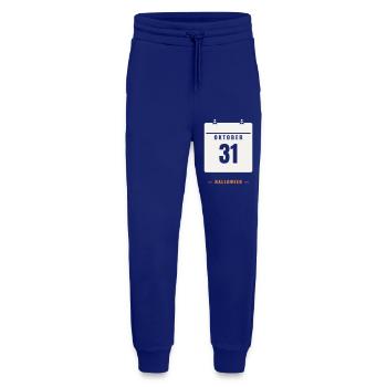 October 31 Calendar Halloween Date Spooky Horror - Jogging Pants - made by SPREAD  - Iconic Blue - Front