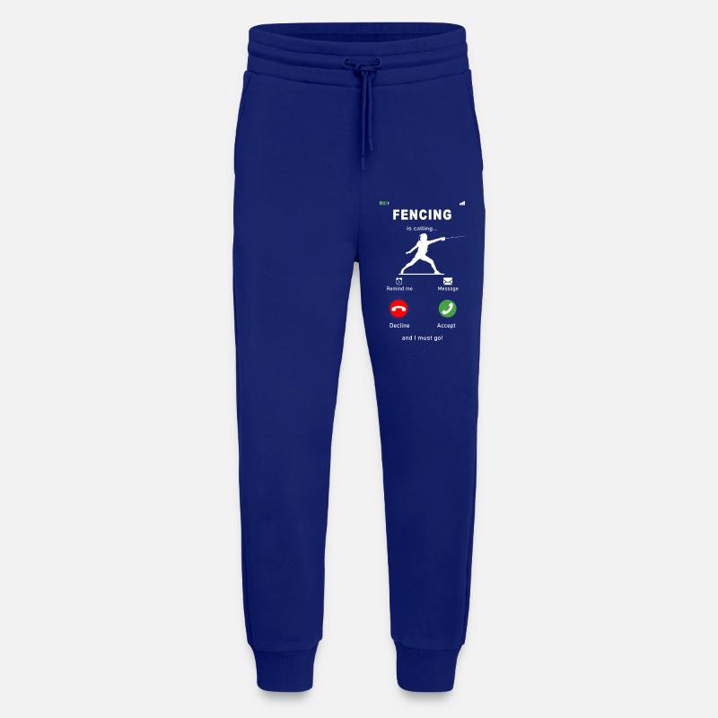 fencing is calling - Jogginghose - made by SPREAD - Iconic Blue