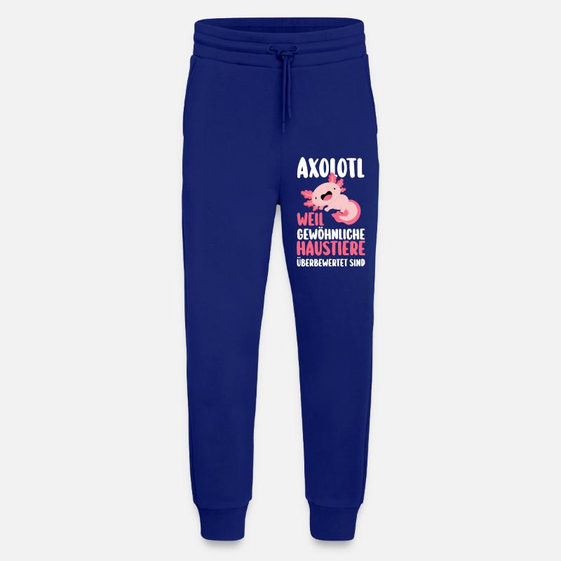 Axolotl - Jogging Pants - made by SPREAD  - Iconic Blue