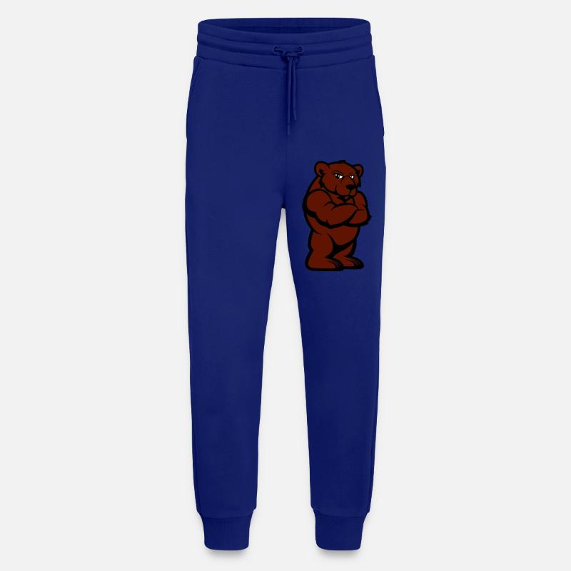 Bear Comic - Jogging Pants - made by SPREAD  - Iconic Blue