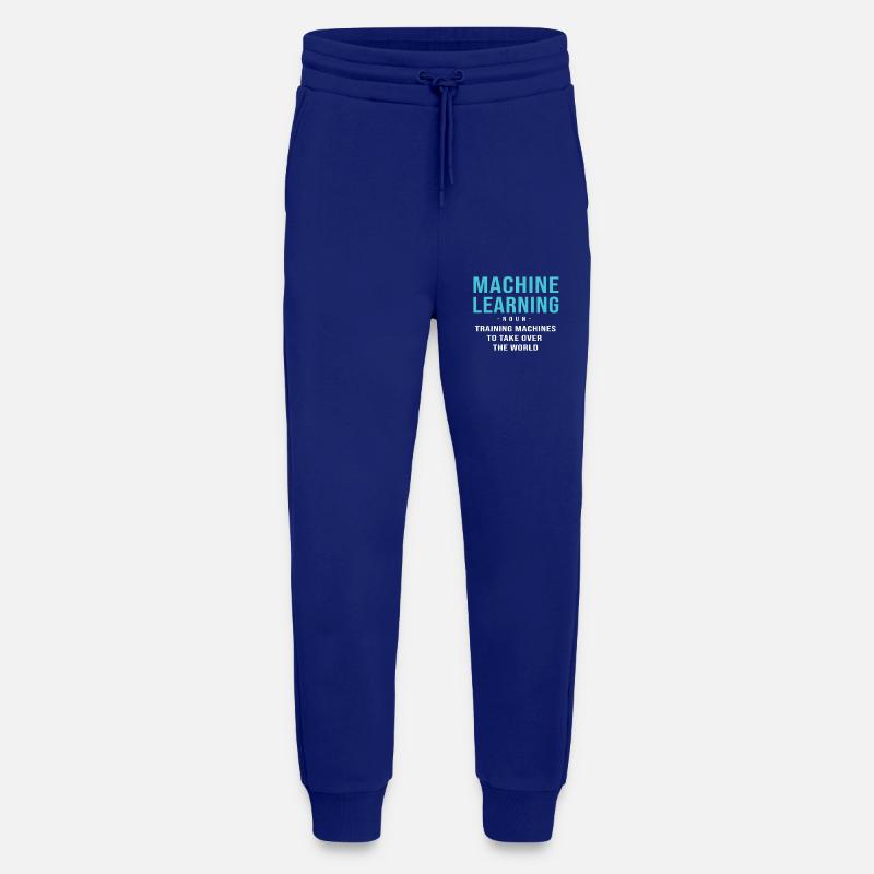 Codeur programmeur GPT - Pantalon de jogging bio décontracté fabriqué en UE - Iconic Blue