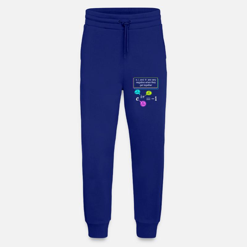 Matematica Matematica Matematica - Pantaloni sportivi ecologici casual Made in UE - Iconic Blue
