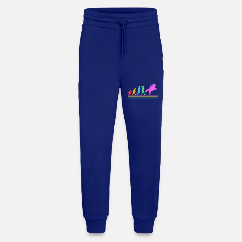 Horse Racing Evolution - Jogging Pants - made by SPREAD  - Iconic Blue