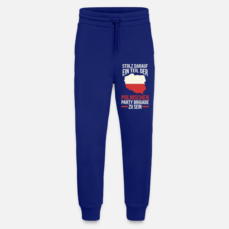 Pole Polnisch Polen - Jogginghose - made by SPREAD - Iconic Blue