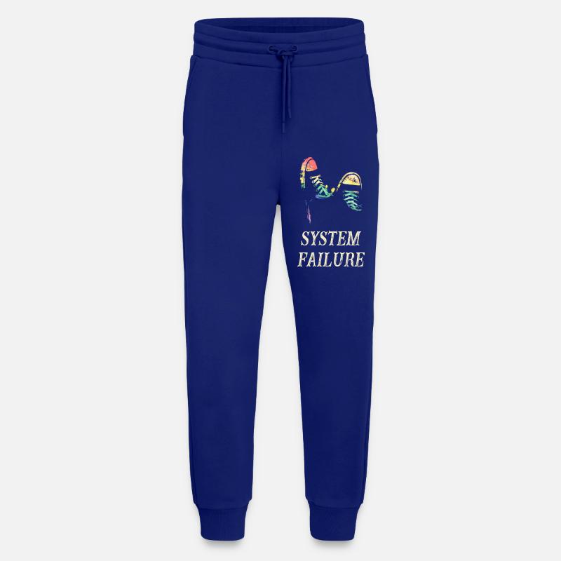 Défaillance du système - Pantalon de jogging bio décontracté fabriqué en UE - Iconic Blue