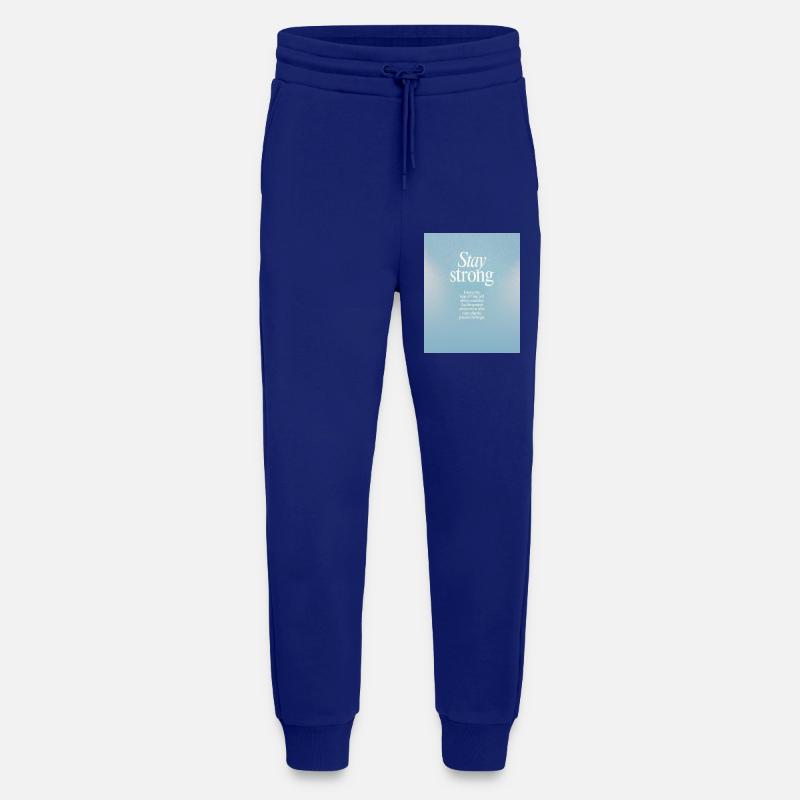 STAY STRONG - Bleib stark - Jogginghose - made by SPREAD - Iconic Blue